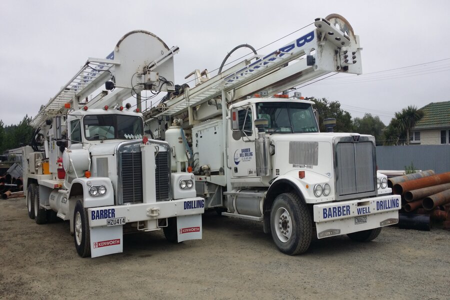 A borehole drilling machine